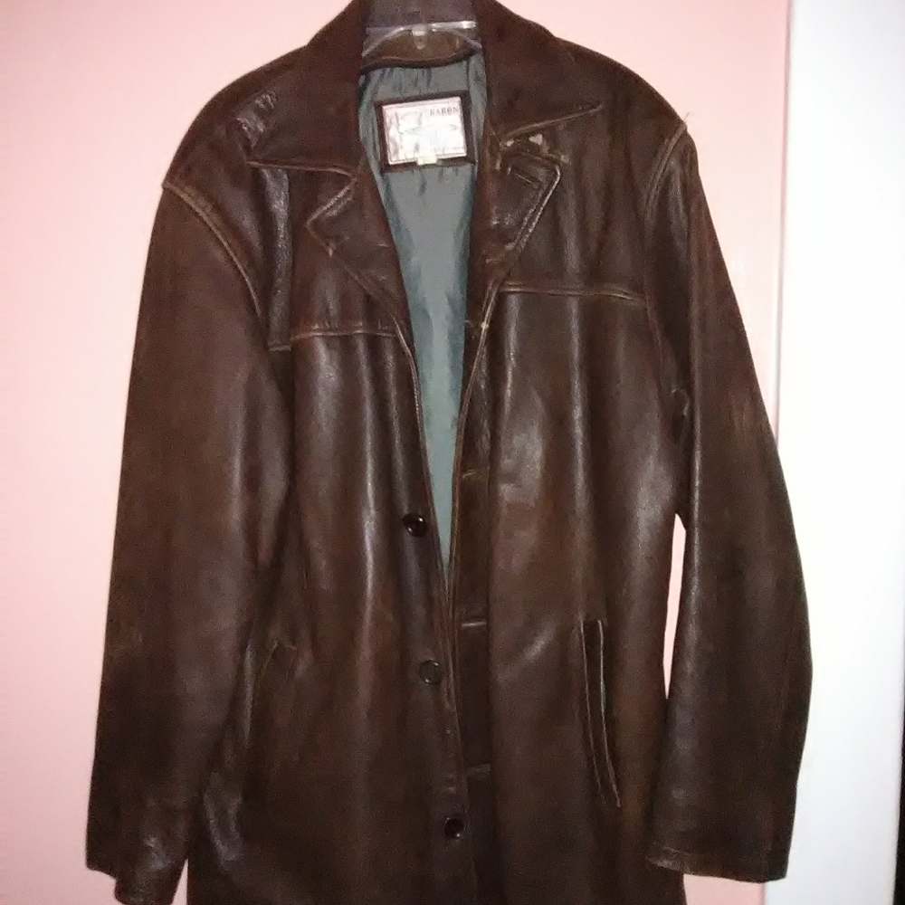 Baron Leather Jacket for men.